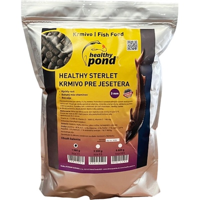 Healthy pond Krmivo pre jesetery 3 mm 3 l
