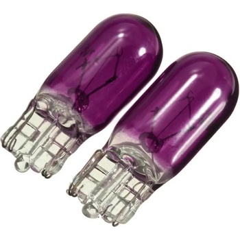 Image 1 of AMiO Комплект габаритни крушки t10 w5w 5 w 501 5a пурпурни 2бр