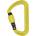 DMM Заключващ се карабинер Dmm Shadow Locking carabiner - Lime - размер Screwgate (322-0036-1011)