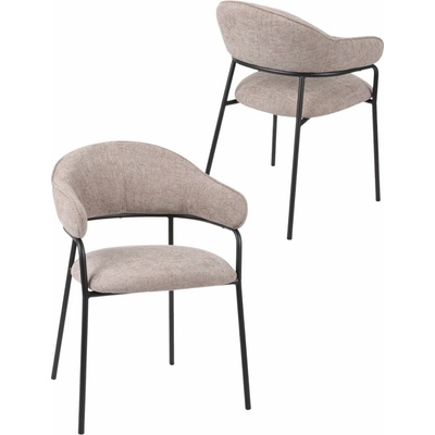 Avida Design Bianca s podrúčkami sivá