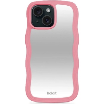 Holdit Калъф Holdit - Wavy, iPhone 13/14/15/16e, Rouge Pink/Mirror (7330985164095)