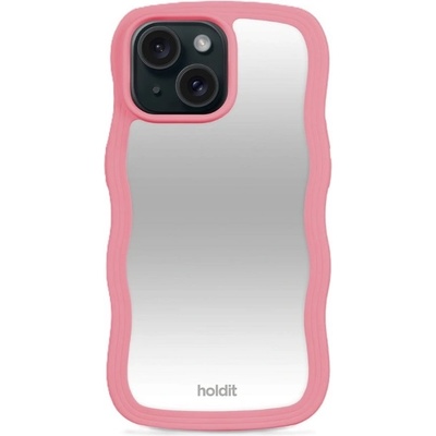 Holdit Калъф Holdit - Wavy, iPhone 13/14/15/16e, Rouge Pink/Mirror (7330985164095)