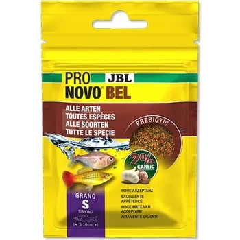 Jbl Pronovo BEL GRANO S - Основна храна , гранули с размер S за всички аквариумни риби с размер 3-10 см. / 20 мл