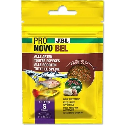 Jbl Pronovo BEL GRANO S - Основна храна , гранули с размер S за всички аквариумни риби с размер 3-10 см. / 20 мл
