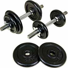 Stormred Painted Dumbbell Set 18 kg