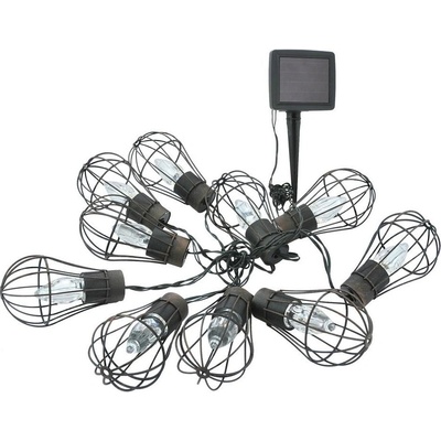 Polux LED Solární venkovní řetěz 10xLED/1xAAA 4,8 m IP44 SA1249