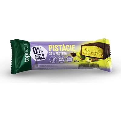 Topnatur Proteinová tyčinka 0% SUGAR 40 g – Hledejceny.cz