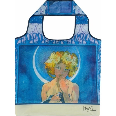Skladacia nákupná taška Alfons Mucha Luna