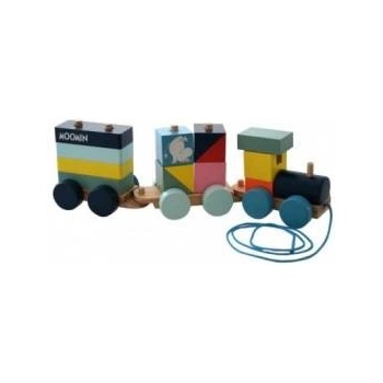 Cass film Wooden train blocks 23el Moomins