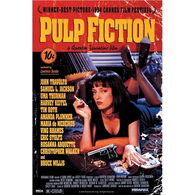 Plagát, Obraz - Pulp Fiction - Cover, 61 × 91.5 cm