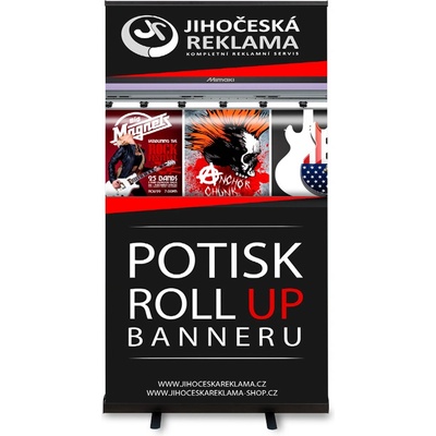 JRshop Čierny Roll-up štandard 100x200