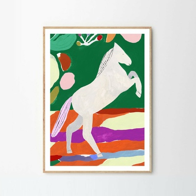 Moikka Plagát Horse by Clara Selina Bach 70x100 cm