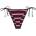 Tommy Hilfiger Бикини Tommy Hilfiger Women's Tie Side Bikini Bottoms - Navy Stripe