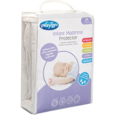 PLAYGRO Chránič na dětské matrace Prošívaná bavlna 60x120 – Hledejceny.cz