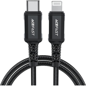 ACEFAST Кабел за зареждане Acefast MFI от USB Type C към Lightning, 1.8m, 30W (6974316281306)