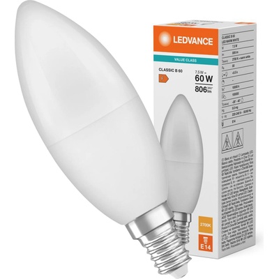 LEDVANCE Žárovka LED 5,7W-60 E14 2700K 200° CLASSIC