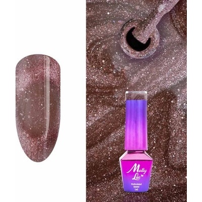 Molly Lac Gél lak Foxy eyes Radiant brown 553 5 ml
