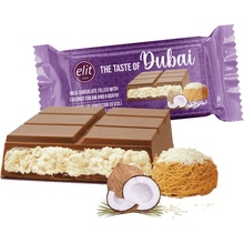Elit Dubai Čokoláda s Kokosovou Náplňou 90 g