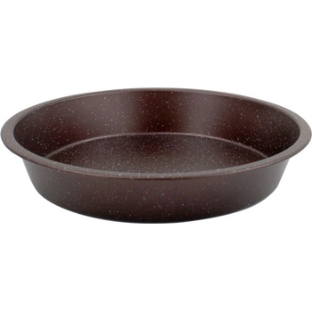 Elekom Форма за кекс ЕК-С15-3, Диаметър - 28 см, Височина - 4.8 см, Висококачествено мраморно покритие (ek-С15-3)