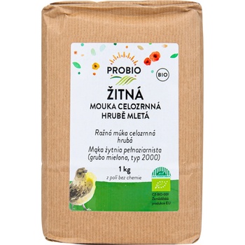 Bioharmonie Bio Mouka žitná celozrnná hrubě mletá 1 kg