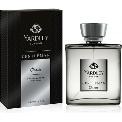 Yardley Gentleman Classic parfémovaná voda pánská s vůní kardamomu černého pepře a santalového dřeva 100 ml