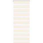 vidaXL Зебра щора, мрамор, бежова, 65x100 см, ширина на плата 60, 9 см, полиестер (4014618)