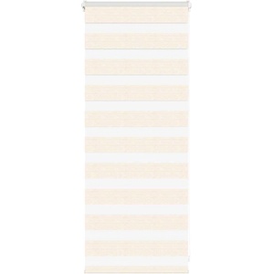 vidaXL Зебра щора, мрамор, бежова, 65x100 см, ширина на плата 60, 9 см, полиестер (4014618)