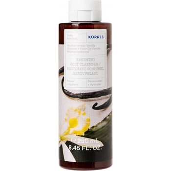 Korres Obnovujúci telový čistiaci gél s kvetmi stredomorskej vanilky 250 ml