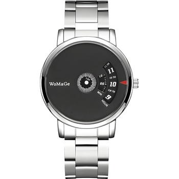 WoMaGe Часовник ow-22631 - Сребристо / Черно kp22631