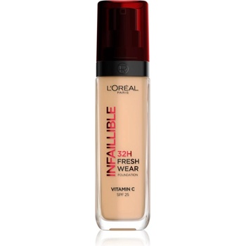 L'Oréal Infaillible 32H Fresh Wear дълготраен течен фон дьо тен цвят 220 NEUTRAL NEUTRE 30ml