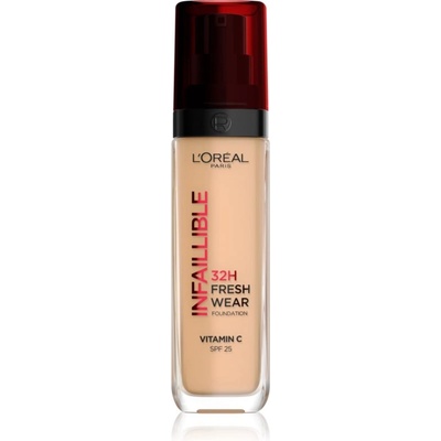 L'Oréal Infaillible 32H Fresh Wear дълготраен течен фон дьо тен цвят 220 NEUTRAL / NEUTRE 30ml