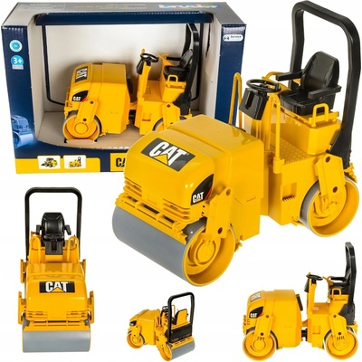 Bruder CAT válcovací stroj při pokládání asfaltu 1:16