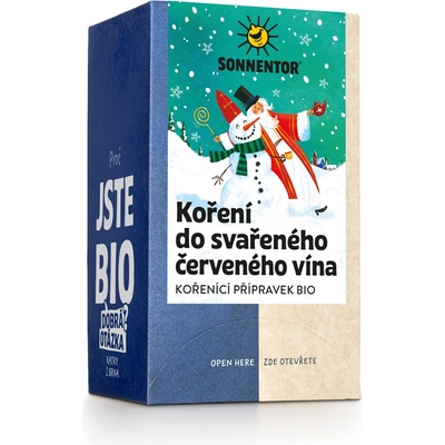 Sonnentor BIO Koření do svařeného červeného vína porcovaný čaj 32,4 g