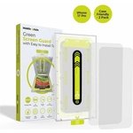 Mobile Origin 2 броя калени стъклени защитни покрития за дисплея на iPhone 17 Pro - Mobile Origin Screen Guard Tempered Glass With Applicator 2 Pack (прозрачен) (SGA-i17Pro-2pk)