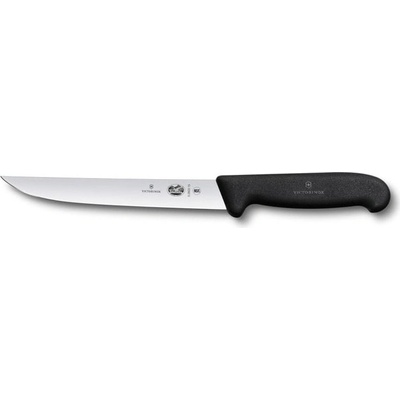 Victorinox Кухненски нож Victorinox Fibrox, за месо, неръждаема стомана, 15 см, черен (5.2803.15)