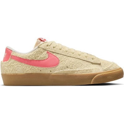Nike Дамски маратонки Nike Blazer Low Trainers Womens - Green/Yell/Wht