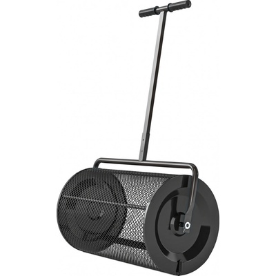 Outsunny Kovové rozmetadlo osiva a hnojiva | černé