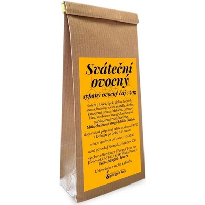 Pangea Tea ovocný sypaný čaj Sváteční 50 g
