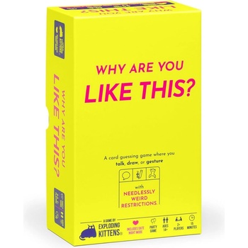 Exploding Kittens Настолна игра Exploding Kittens: Why Are You Like This? - Парти (WYLT-CORE-4)