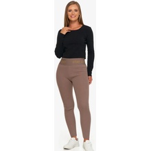 Dámské zateplené legíny RDL2200 S-M / mocca