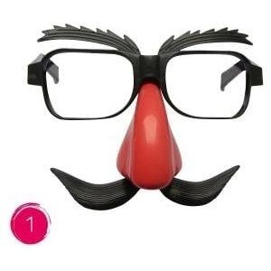 Arpex Glasses with Nose (SR7836)
