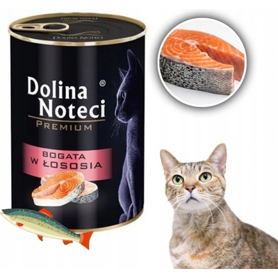 Dolina Noteci Premium bohaté na lososa 400 g