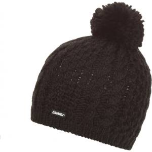 Eisbär Дамска зимна шапка (beanie) Eisbär Afra Pompon Mütze - Black - размер One Size (204-5840-0311)