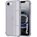 Techsuit Калъф за iPhone 16e - Techsuit - Удароустойчив Clear Silicone - Опушено Черен