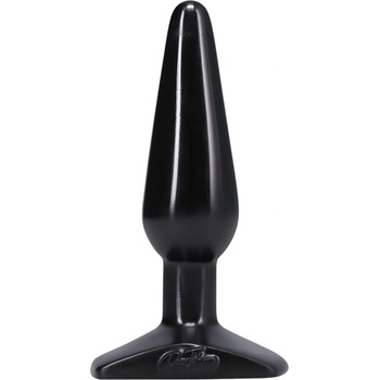 Doc Johnson анален плъг - класически, среден (черен)