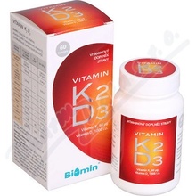 Biomin Vitamín K2+D3 1000 I.U. 60 toboliek