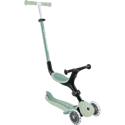Globber Go up active lights ecologic Pistachio