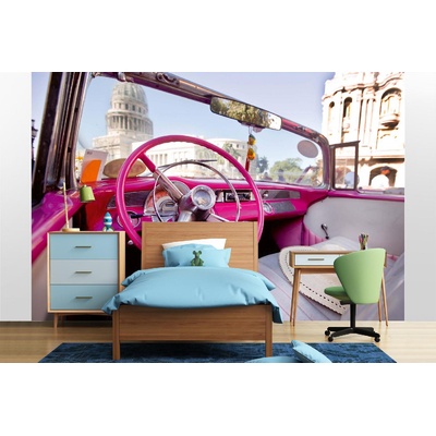 DIMEX ART Самозалепваща се флизелинова фототапета хавана, куба 375 x 250 см