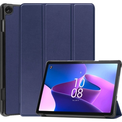Vsetkonamobil 57864 LEATHER Zaklápací obal pre Lenovo Tab M10 3. generácia TB328FU / TB328XU modrý