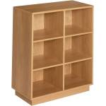 Hübsch Библиотека от декор от дъб в естествен цвят 80x95x30 cm Disco - Hübsch (422102)